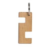 Брелок-подставка для телефона, 6 x 2, 5 x 0, 7 cм. Пазы 1 и 1, 4 см, бук