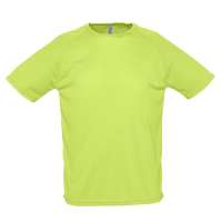 Футболка "Sporty", светло-зеленый_2XL, 100% воздухопроницаемый полиэстер, 140 г/м2