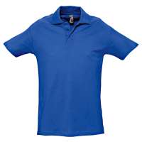 Рубашка поло мужская SPRING II, ярко-синий, 3XL, 100% хлопок, 210г/м2
