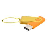 Флешка Designer To Go 2. 0 USB 16Gb, оранжевый/желтый