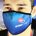 Маска с логотипом KeySight