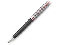 Шариковая ручка Parker Sonnet Premium Metal & Grey Lacquer PGT, стержень: M, цвет чернил: black, в подарочной упаковке