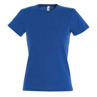 Футболка женская MISS, ярко-синий, 2XL, 100% хлопок, 150 г/м2