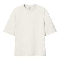 Футболка мужская оверсайз LIBRA, айвори, M/L, 100% хлопок, 220 г/м2