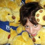 Мягкие игрушки медведи с логотипом