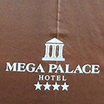 Зонт-трость с логотипом Mega Palace