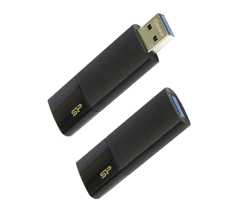 Флеш накопитель USB 3. 0 Silicon Power Blaze B05, пластик, черный
