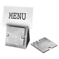 Набор "Dinner": подставка под кружку/стакан (6шт) и держатель для меню; 10, 5х7, 8х10, 5 см; 8, 3х8, 3х0, 2см