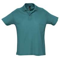 Рубашка поло мужская SUMMER II, лазурный, 2XL, 100% хлопок, 170 г/м2