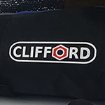 Набор с логотипом CLIFFORD: плед, дорожная подушка, коврик, ручки и попсокет