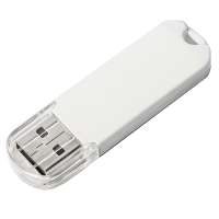 USB flash-карта UNIVERSAL (8Гб), белая, 5, 8х1, 7х0, 6 см, пластик