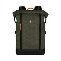 Рюкзак VICTORINOX Altmont Classic Rolltop Laptop 15, 4'', зелёный камуфляж, ткань, 29x17x47 см, 18 л
