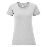 Футболка "Ladies Iconic", серый меланж, 2XL, 97% х/б, 3% полиэcтер, 150г/м2