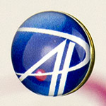 Значок с логотипом AP