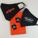 Набор с логотипом KAYO: маски, флешки и блокнот