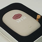 Аккумулятор в виде камня с логотипом МТИ