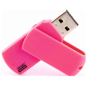 Флеш накопитель USB 2. 0 Goodram Colour 8GB, пластик, розовый/розовый