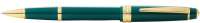 Ручка-роллер Cross Bailey Light Polished Green Resin and Gold Tone