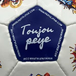 Мяч футбольный с логотипом PARYAJ PAM