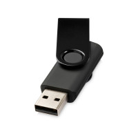 Флеш-карта Rotate Metallic USB 2. 0 на 4 Gb, черный