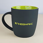Кружка с гравировкой логотипа ПНЕВМАКС