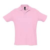 Рубашка поло мужская SUMMER II, розовый, XL, 100% хлопок, 170 г/м2