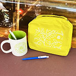 Набор с логотипом МФТИ: косметичка, кружка и ручки