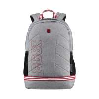 Рюкзак WENGER Collegiate Quadma 16”, серый, 100% полиэстер, 33х17х43 см, 22 л