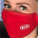 Маска с логотипом KIA