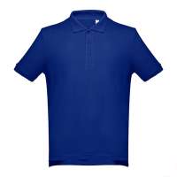 Рубашка-поло мужская ADAM, синий, 5XL, 100% хлопок, плотность 195 г/м2