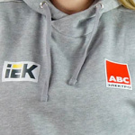 Толстовка с логотипом IEK / ABC Электро