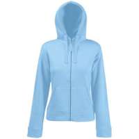 Толстовка "Lady-Fit Hooded Sweat Jacket", небесно-голубой_M, 75% х/б, 25% п/э, 280 г/м2