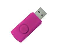 Корпус для флеш накопителя Twister 8GB, пластик Софт Тач, розовый