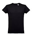 Футболка мужская LUANDA, черный, 5XL, 100% хлопок, 150 г/м2
